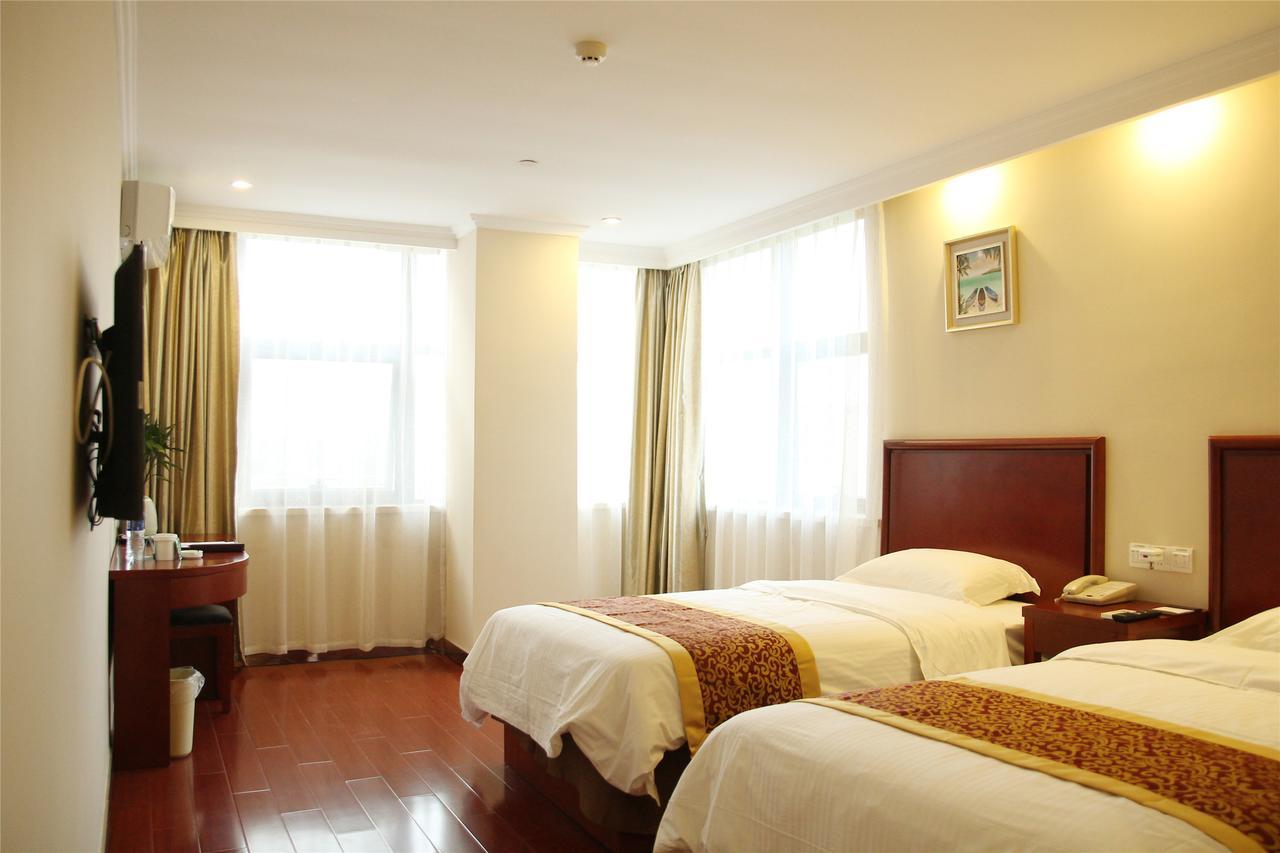 Greentree Inn Fujian Fuzhou Jinshan Wanda Pushang Avenue Business Hotel Фучжоу Екстер'єр фото