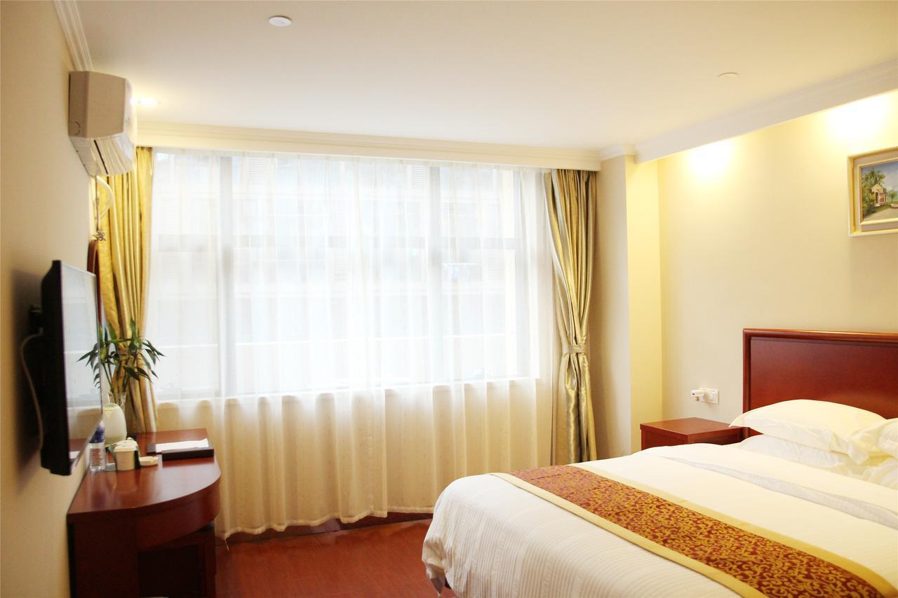 Greentree Inn Fujian Fuzhou Jinshan Wanda Pushang Avenue Business Hotel Фучжоу Екстер'єр фото