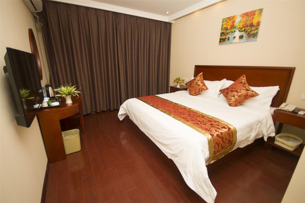 Greentree Inn Fujian Fuzhou Jinshan Wanda Pushang Avenue Business Hotel Фучжоу Екстер'єр фото