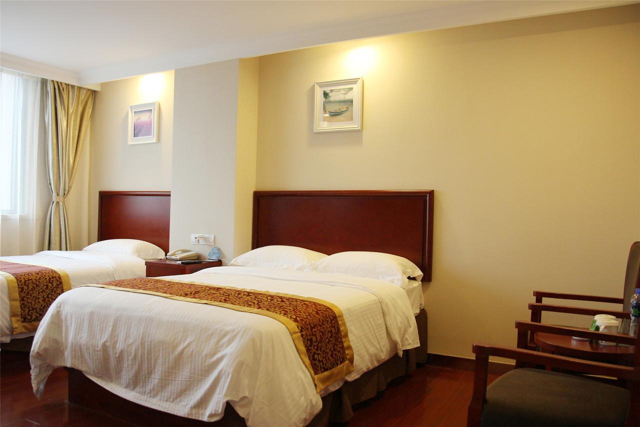 Greentree Inn Fujian Fuzhou Jinshan Wanda Pushang Avenue Business Hotel Фучжоу Екстер'єр фото