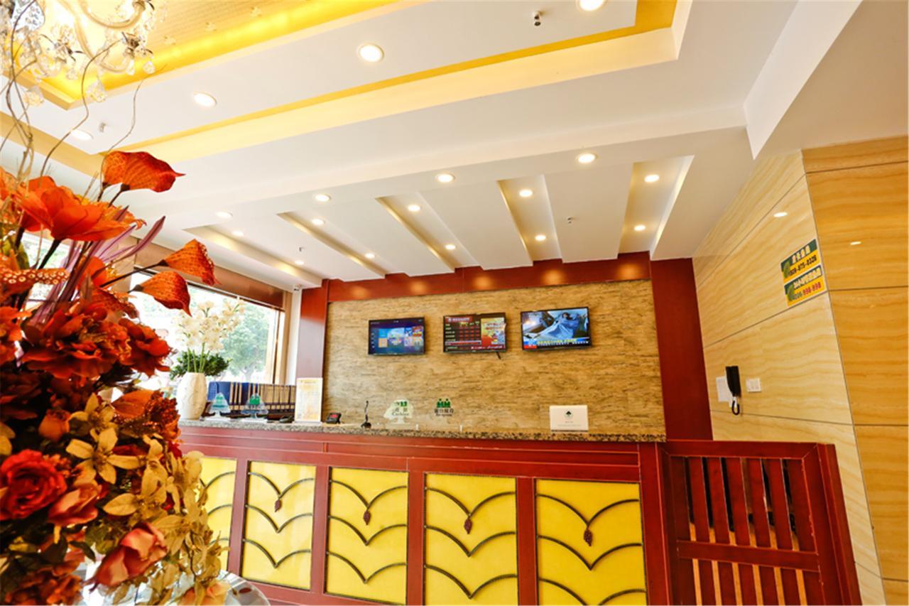 Greentree Inn Fujian Fuzhou Jinshan Wanda Pushang Avenue Business Hotel Фучжоу Екстер'єр фото